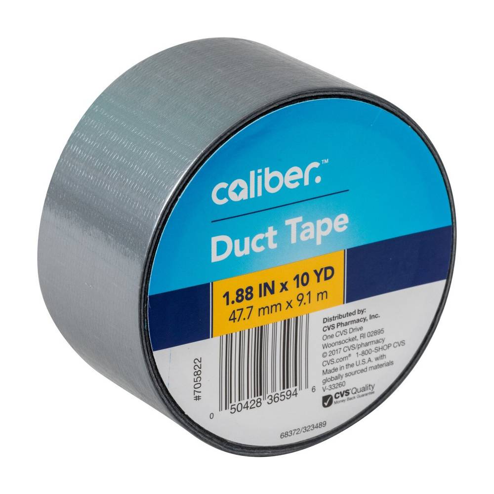 Caliber Duct Tape - Silver, 1.88 In. X 10 Yd.