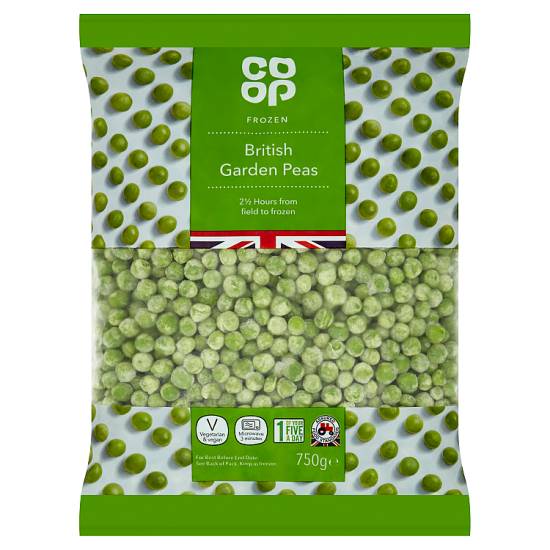 Co-op British Garden Peas (750g)