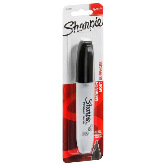 Sharpie Chisel Permanent Black Marker (black)