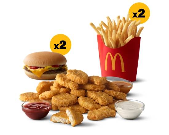 Spicy McNugget® Classic Cheeseburger Pack