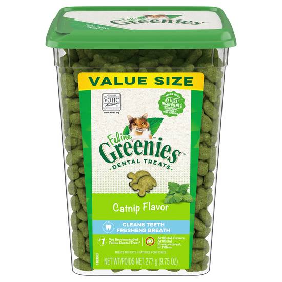 Greenies Catnip Flavor Adult Dental Cat Treats