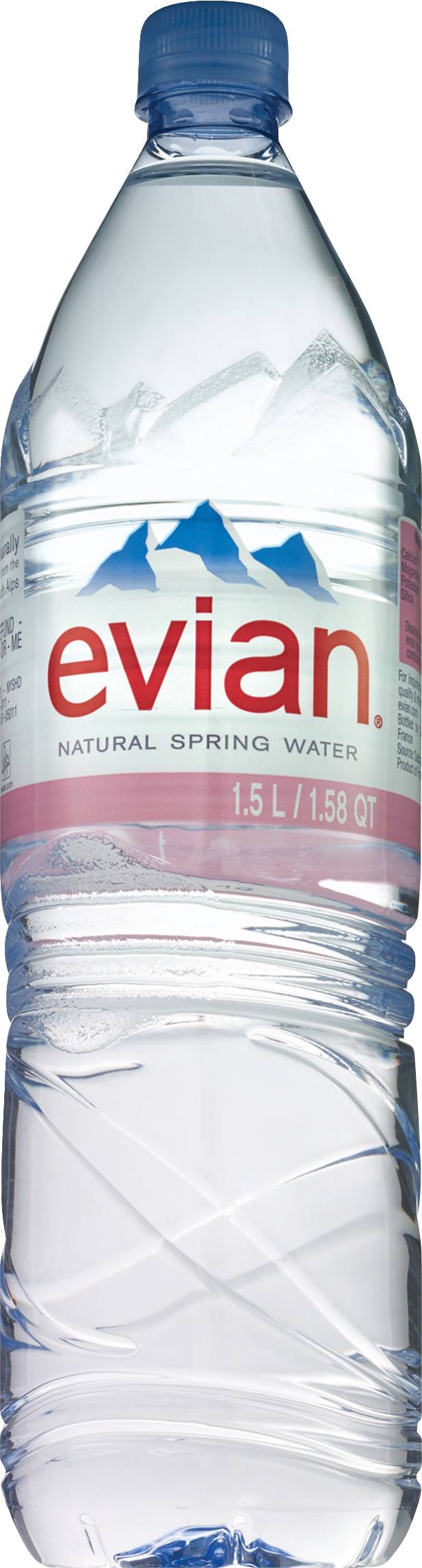 Evian Natural Spring Water 50.7 Oz