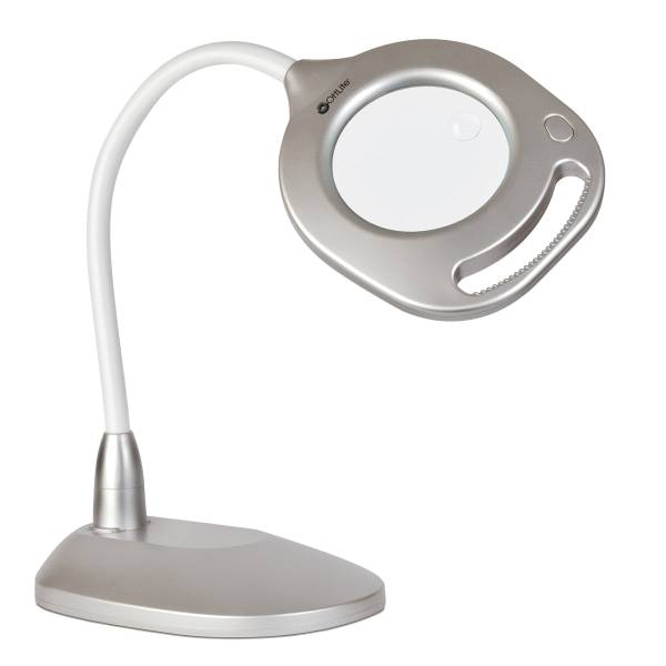 Ottlite Wellness Series 2-in-1 Led Magnifier Floor and Table Light