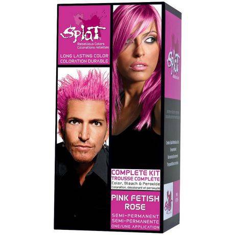 Splat Pink Fetish Colour & Bleach Kit (one application)