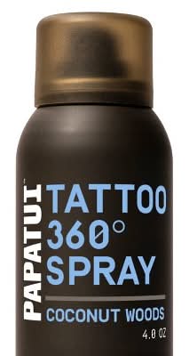 Papatui Tattoo 360° Spray, Coconut Woods (4 oz)