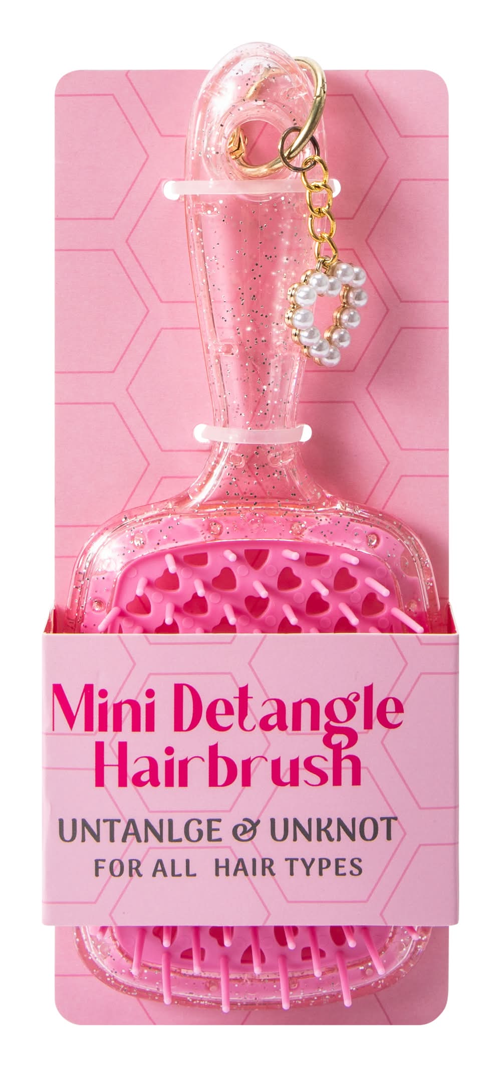 Mini Detangle Hairbrush Heart