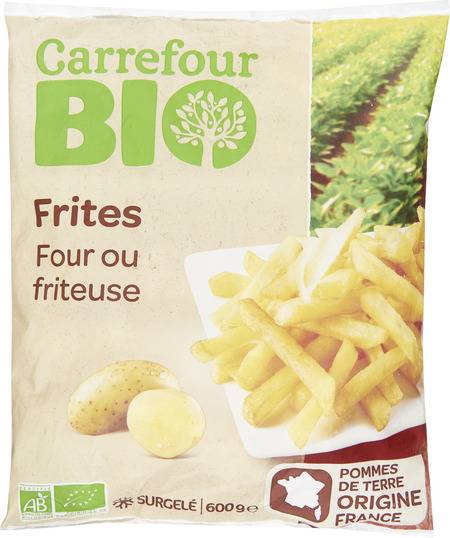 FID - Frites bio four ou friteuse CARREFOUR BIO - le sachet de 600g