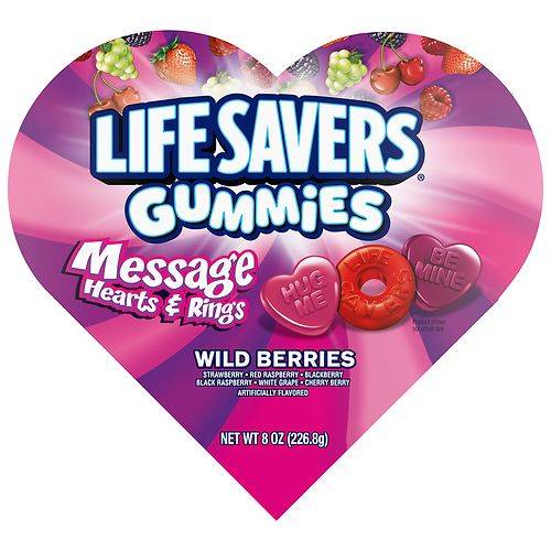 Order LifeSavers Gummies Valentine's Day Heart Wild Berry - 8.0 oz food online from Walgreens store, Monroe on bringmethat.com