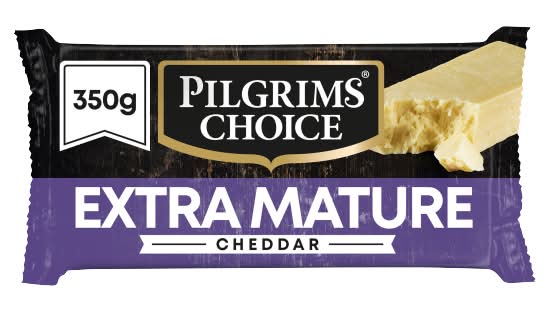 Pilgrims Choice Extra Mature Cheddar Cheese (350g)