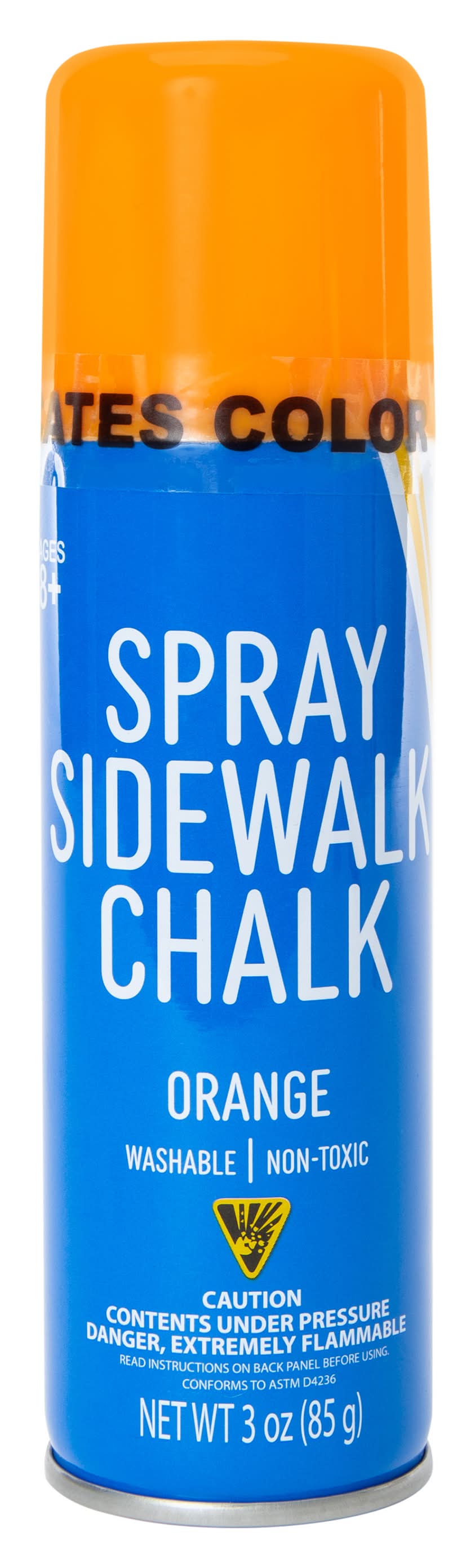 Spray Chalk 3oz Can Orange