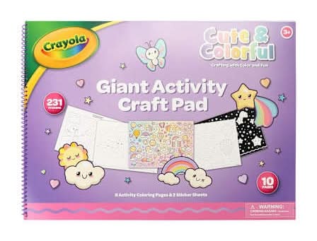 Crayola® Giant Activity Craft Pad Bright Purple