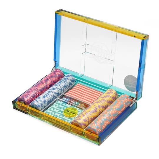 Jonathan Adler x Michaels Mod Maker Poker Set, Unisex, Multicolor (6 ct)
