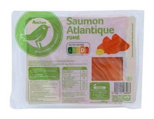 Saumon atlantique fumé - pouce - 200g