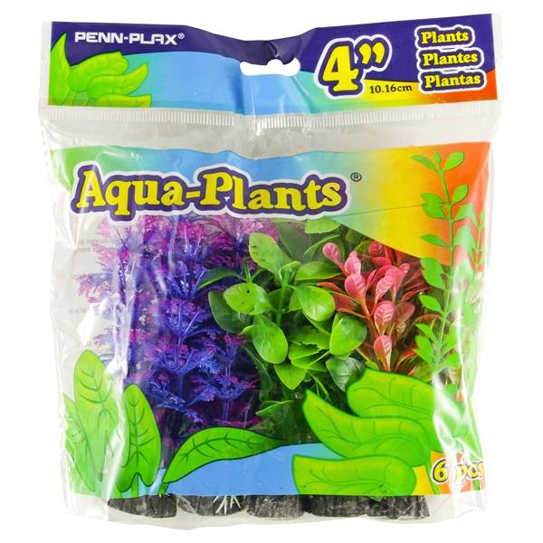 Penn Plax Aqua Plants Colorful (4'')