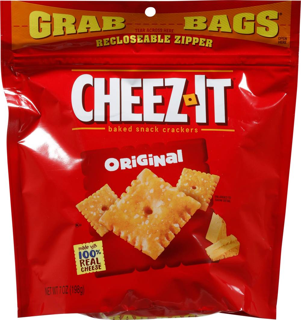 Cheez-It Original Baked Snack Crackers (7 oz)