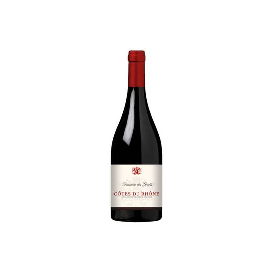 Vin rouge côtes du rhône DOMAINE DES GENETS 75cl
