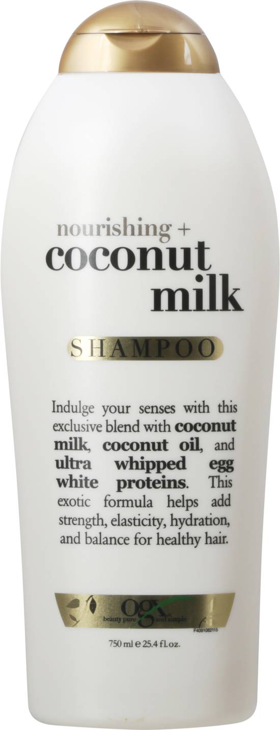 Ogx Nourishing + Coconut Milk Shampoo Salon Size (25.4 fl oz)
