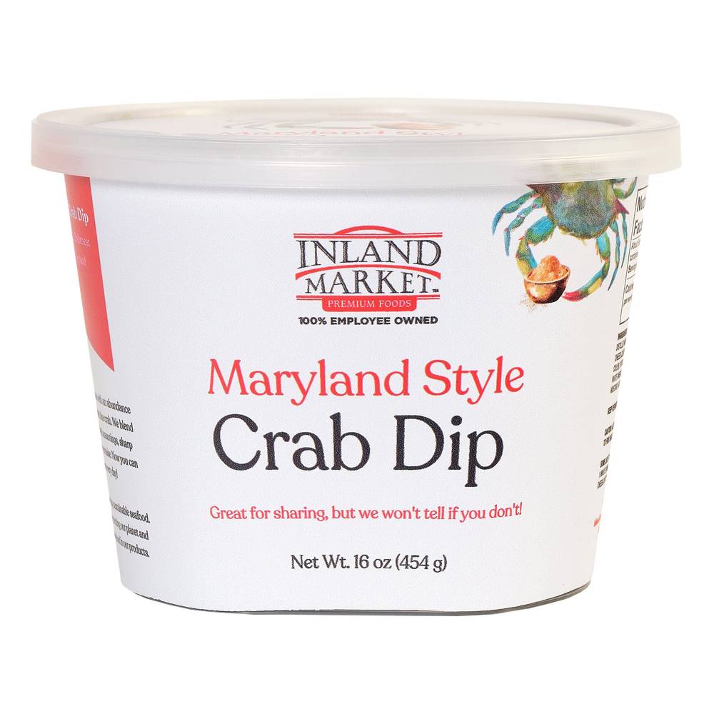Inland Market Maryland Crab Dip, 16 oz