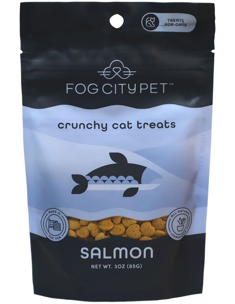 Fog City Pet Crunchy Salmon Cat Treats (3 oz)