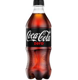 Coca-Cola Zero Sugar Bottles, 20 fl oz, 12 Pack (1X24|1 Unit per Case)