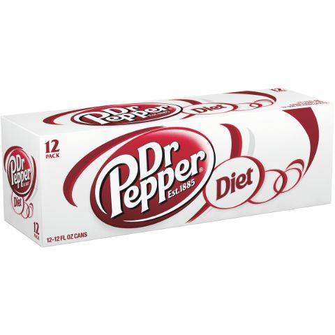 Diet Dr Pepper 12 Pack 12oz