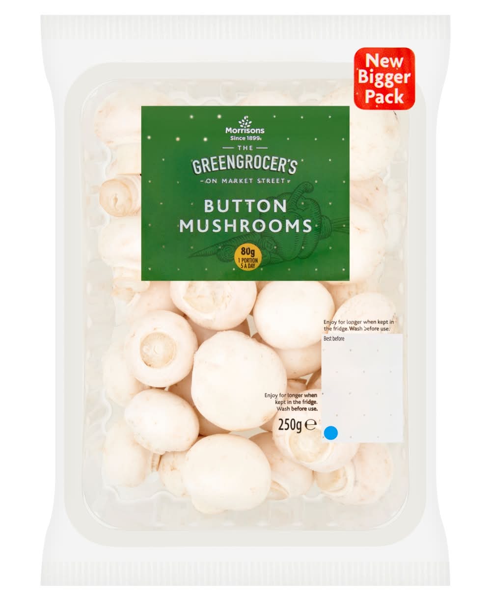 Button Mushrooms 250g