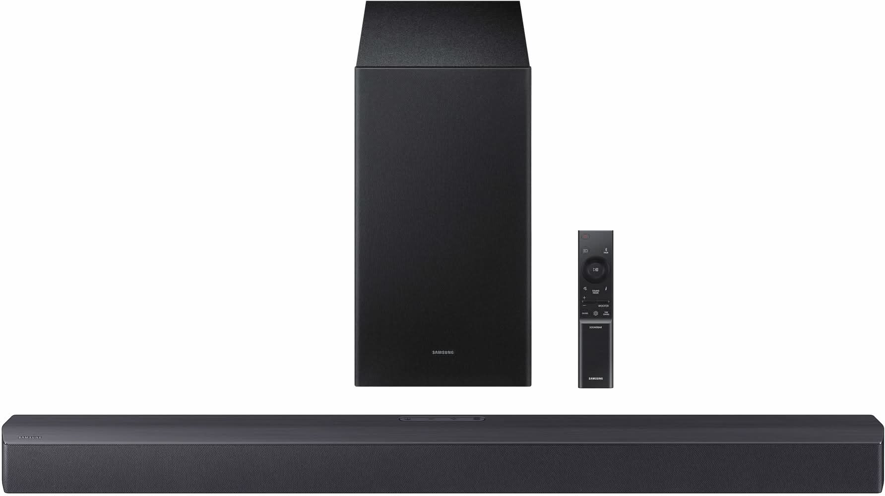 Samsung - B-Series HW-B550F 2.1Ch DTS Virtual:X Soundbar with Subwoofer - Titan Black
