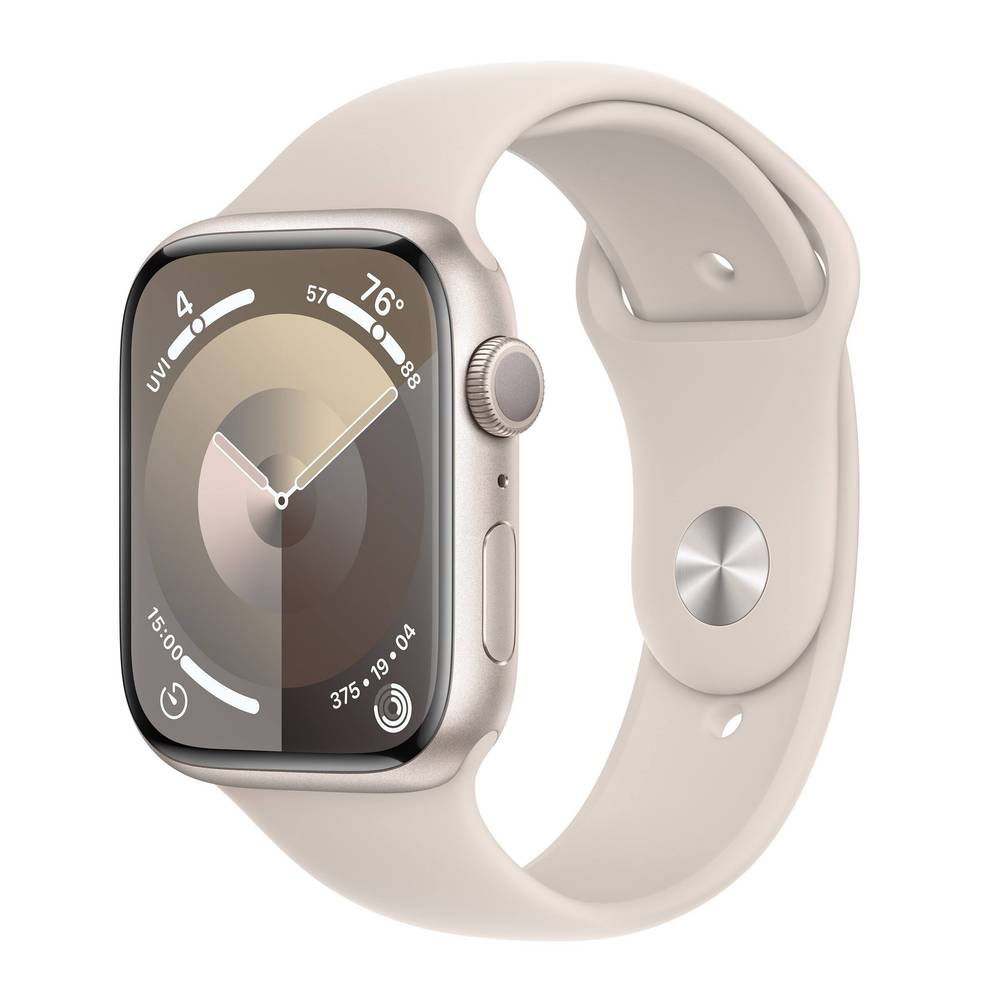 Apple Watch Series 9 (GPS), Starlight, 41MM, S/M