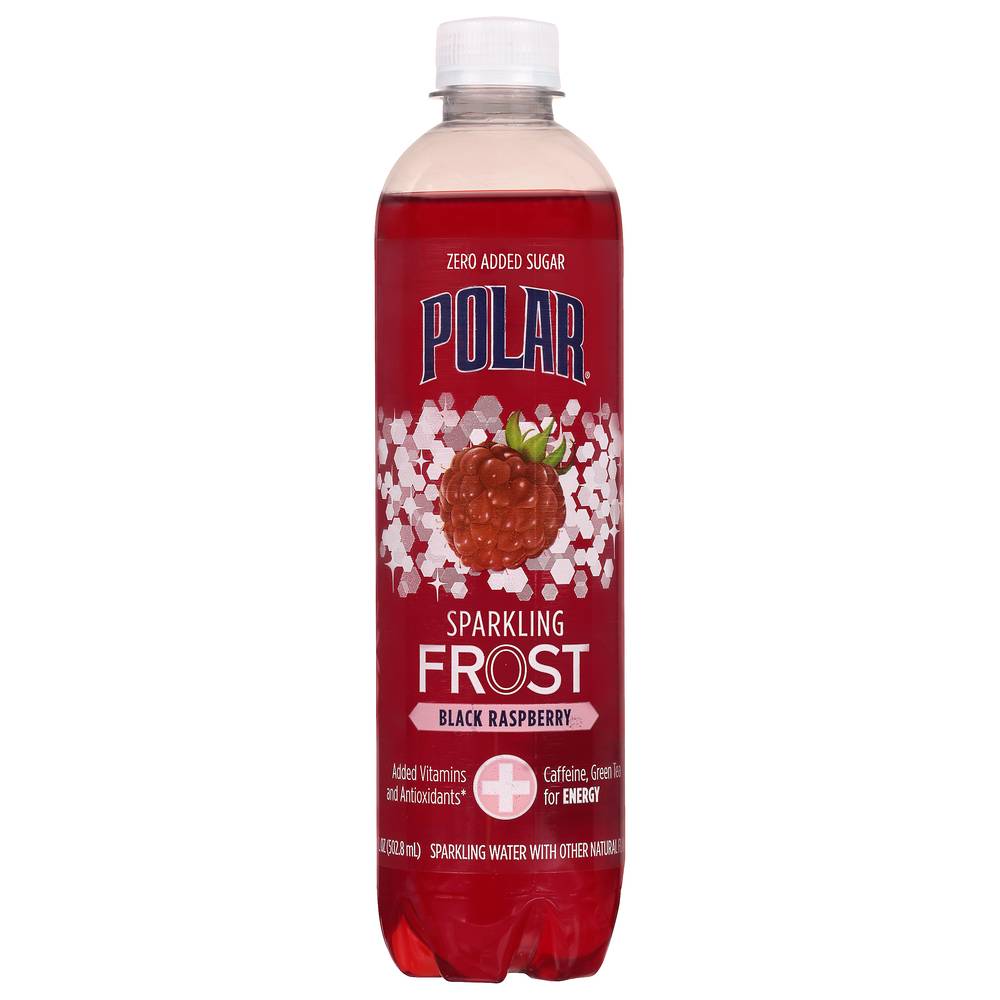 Polar Frost Black Raspberry Flavored Sparkling Water (17 fl oz)