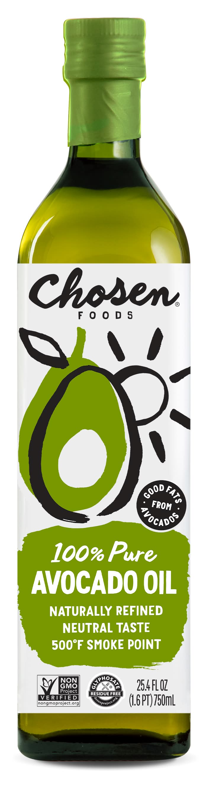 Chosen Foods 100% Pure Avocado Oil (25.4 fl oz)