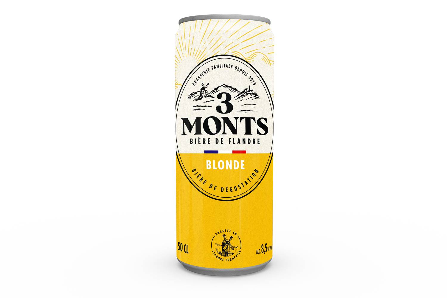 3 Monts - Bière de flandre (500ml)