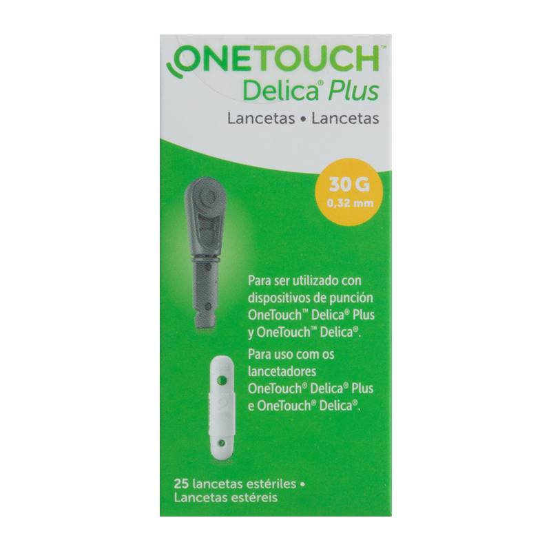 OneTouch · Lancetas delica plus (25 un)