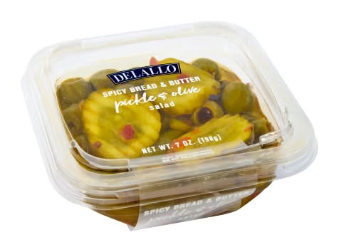 DeLallo DeLallo Spicy Bread & Butter Pickle & Olive Salad — product image