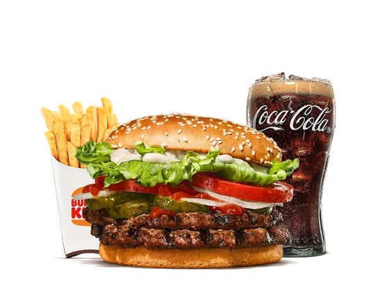 Double Whopper® King Menü