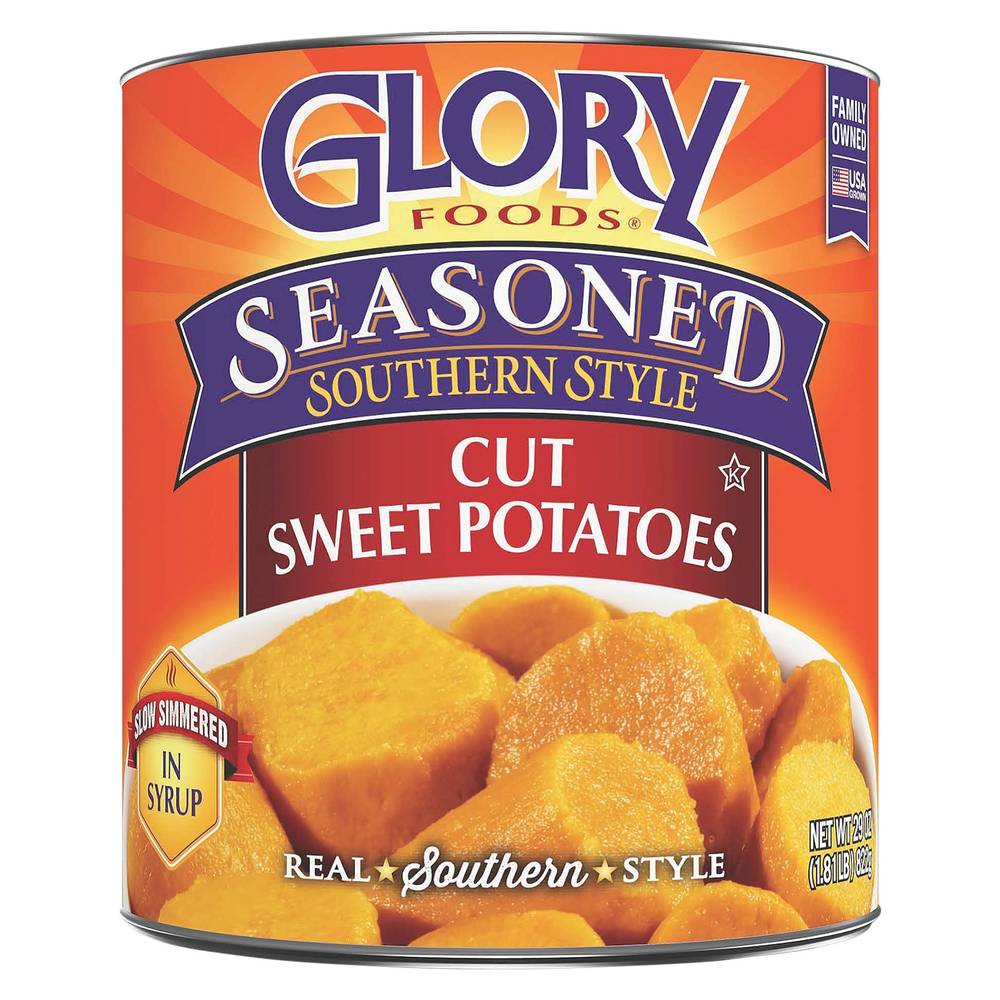 Glory Foods Seasoned Southern Style Cut Sweet Potatoes (1.81 lbs)