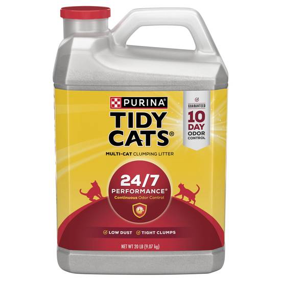 Tidy Cats Purina 24/7 Performance Multi-Cat Clumping Litter