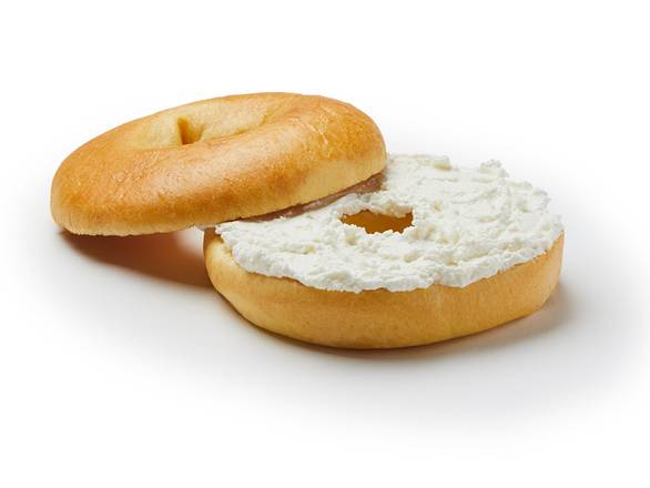 Bagel Brioche con queso crema