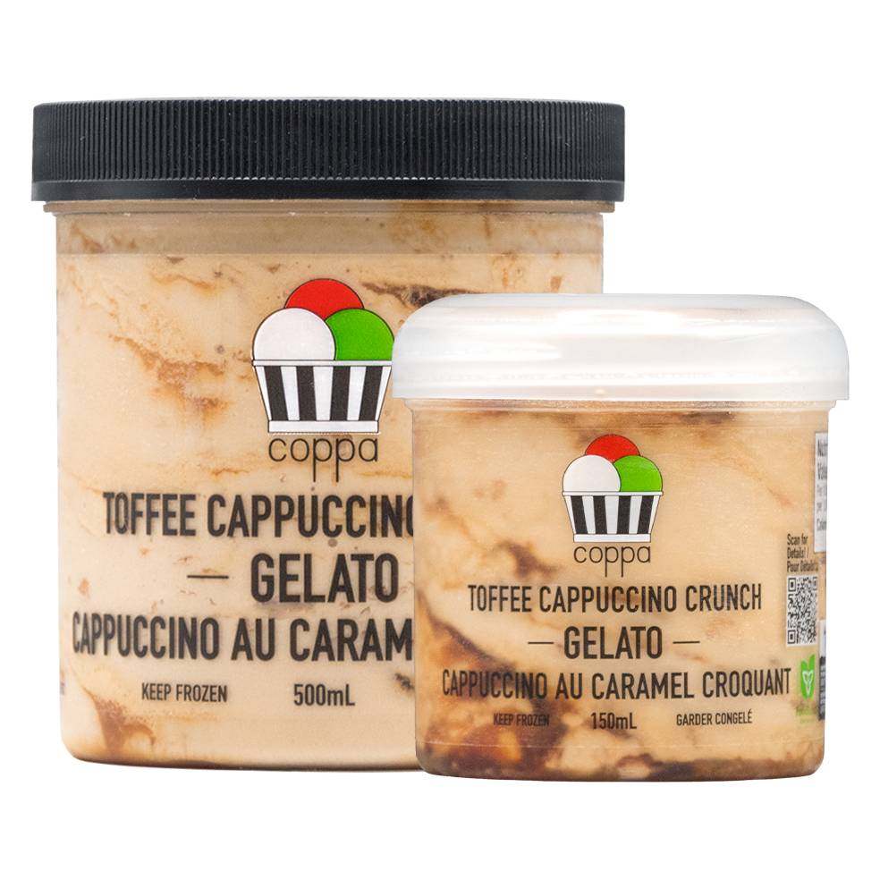 Toffee Cappuccino Crunch Gelato