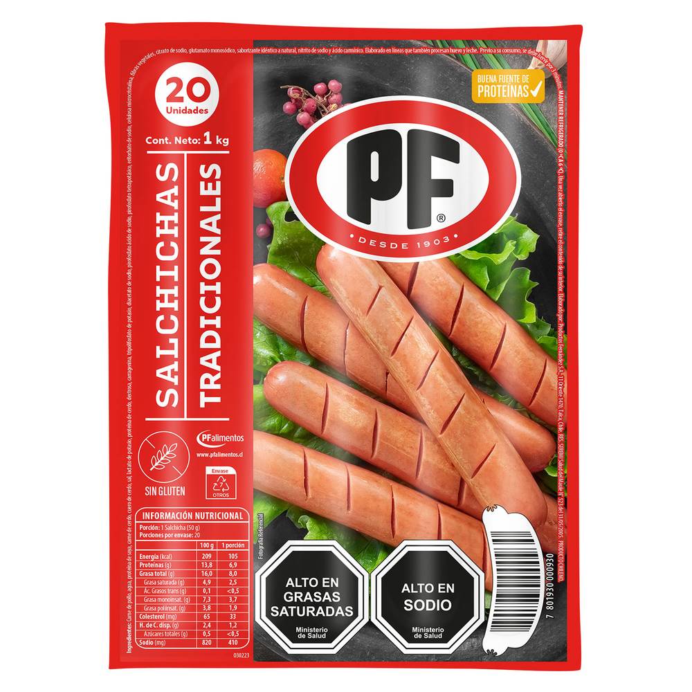 PF · Salchichas (1 kg)