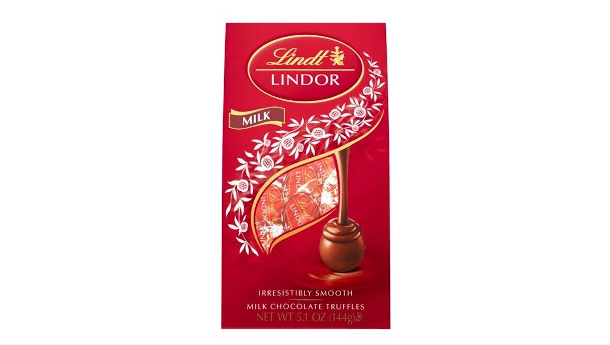 Lindt Lindor Milk Chocolate 5.1 oz bag