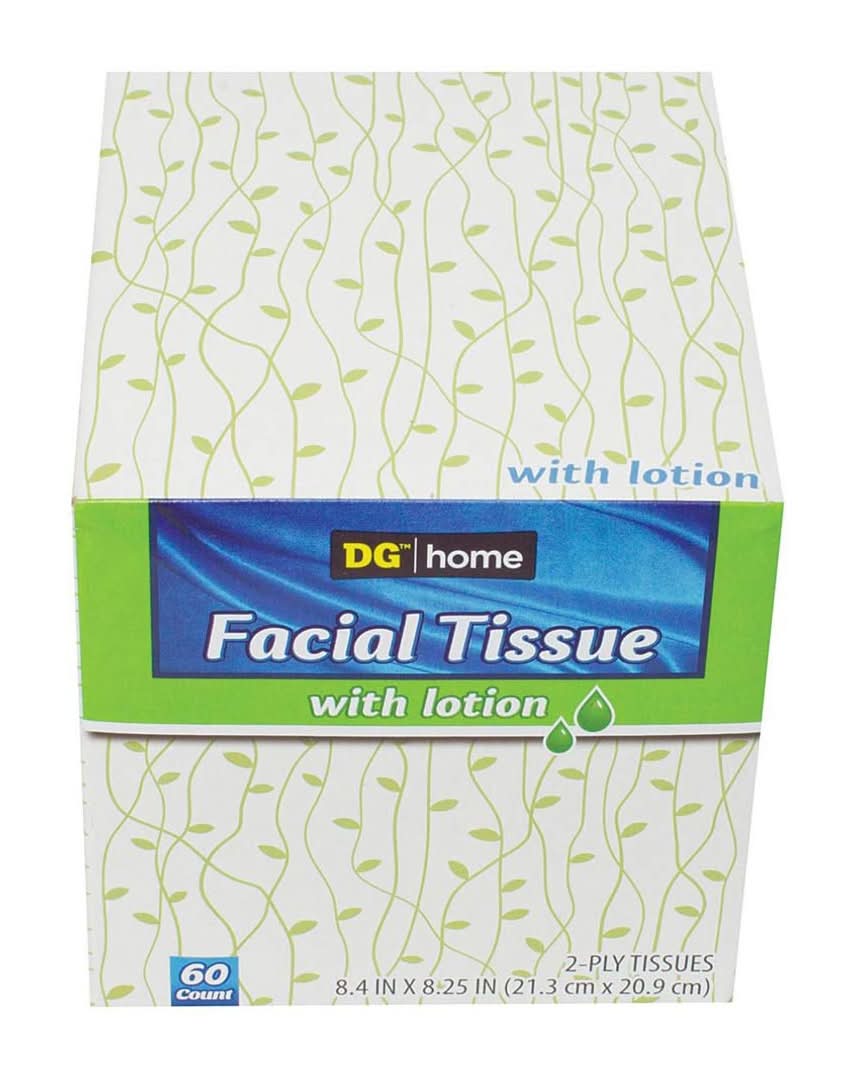True Living Facial Tissue With Lotion 54 Sheets