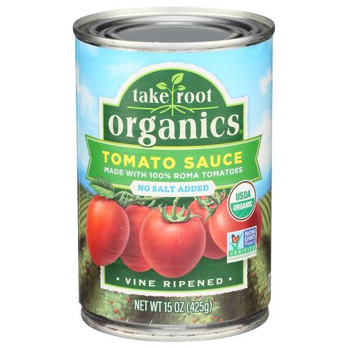 Take Root Organics Organic No Salt Added Tomato Sauce