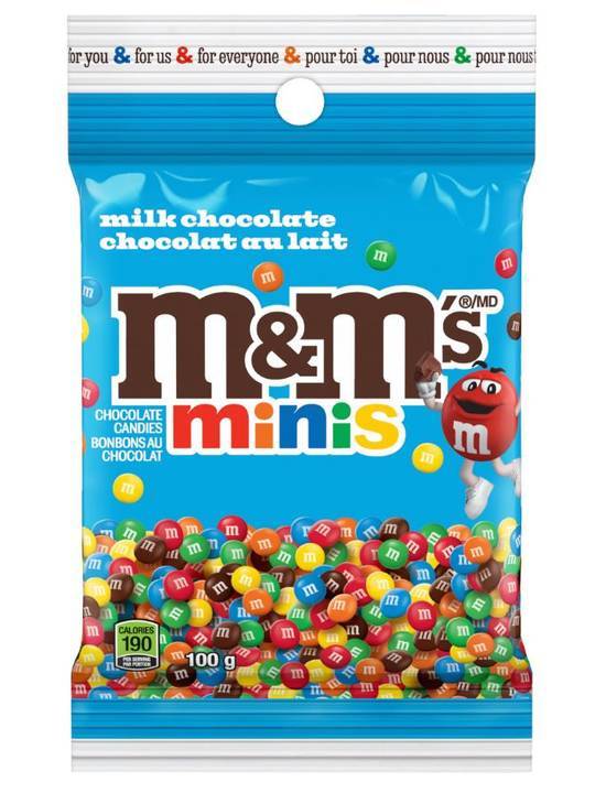 M&M Minis Milk Chocolate Peg
