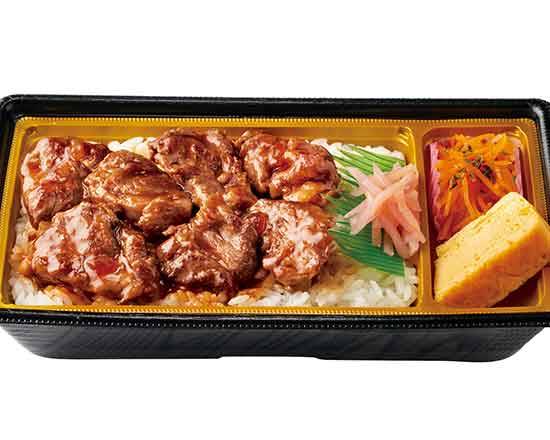 牛ヒレステーキ重 Beef tenderloin steak rice in box