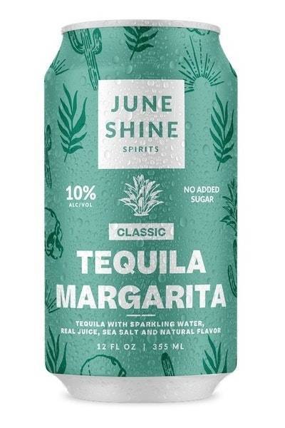 JuneShine Spirits Classic Tequila Margarita Beer (4 x 12 fl oz)