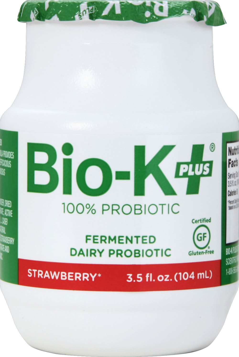 Bio-K+ Probiotic Supplement, Strawberry (3.5 fl oz)