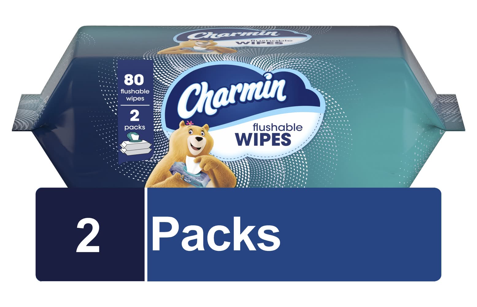 Charmin Flushable Wipes (180 ct)