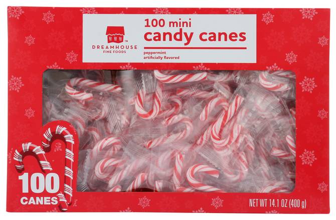 Order Dreamhouse Mini Candy Canes - 100 ct food online from Rite Aid store, Oceanside on bringmethat.com