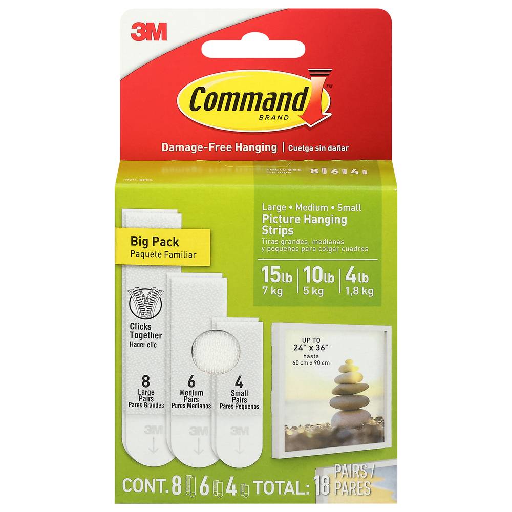 Command Picture Hanging Strips