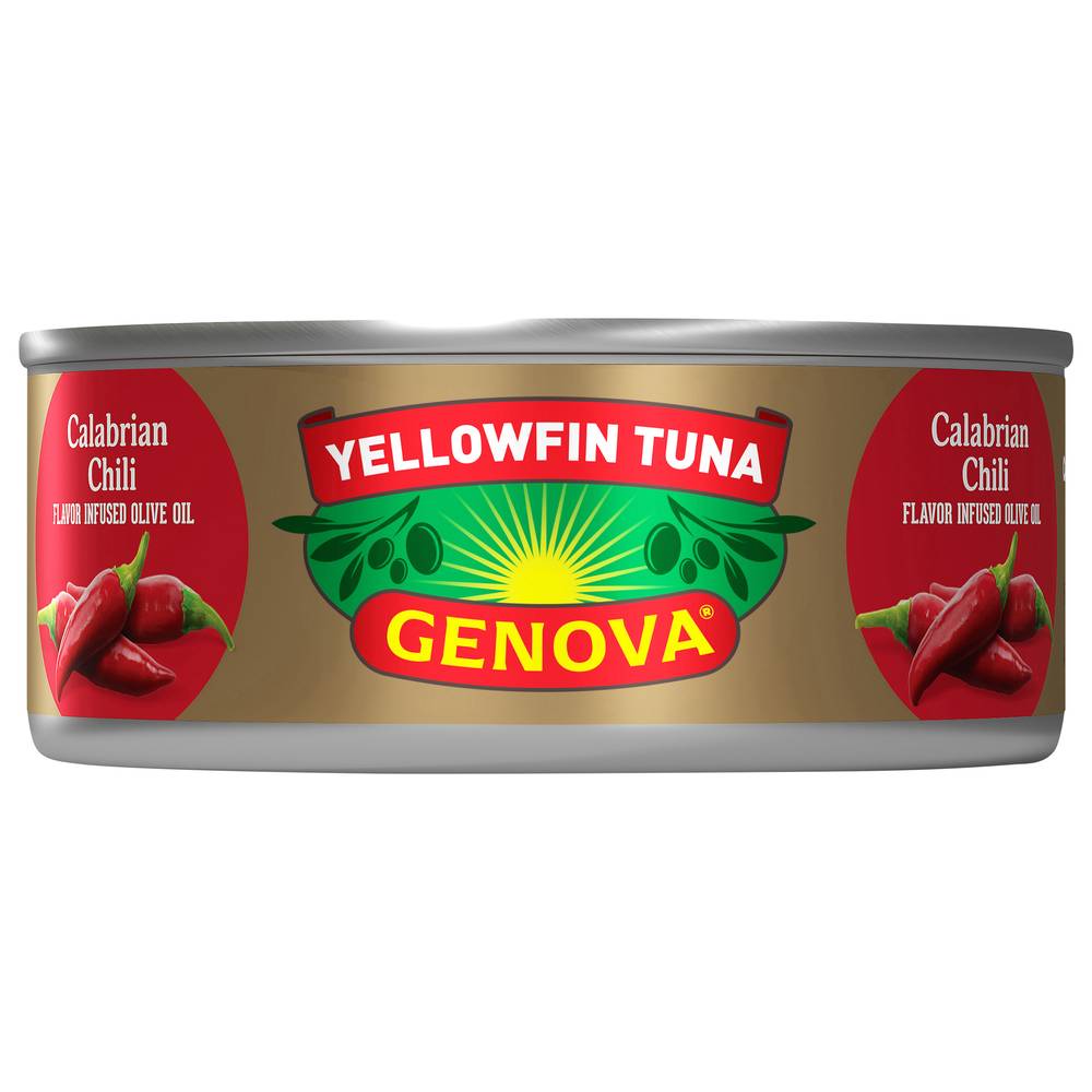 Genova Calabrian Chili Infused Olive Oil Yellowfin Tuna (5 oz)